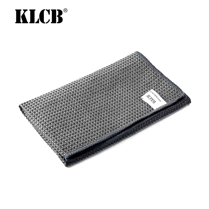Glass microfiber towel 40cm x 40cm – ultra-soft, streak-free cloth for crystal-clear finishes