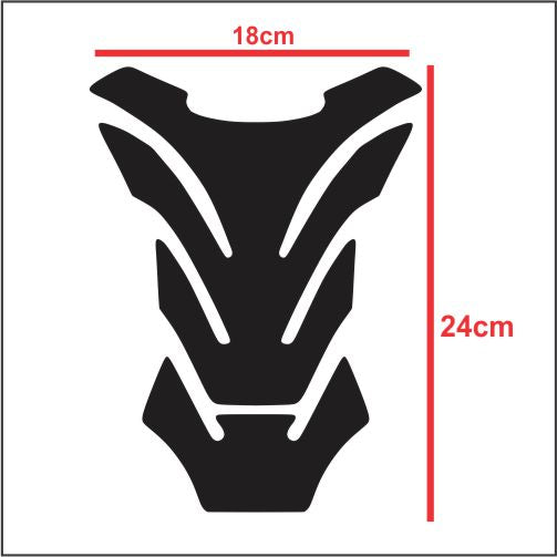 Burnout Power Motorcycle Tank Pad