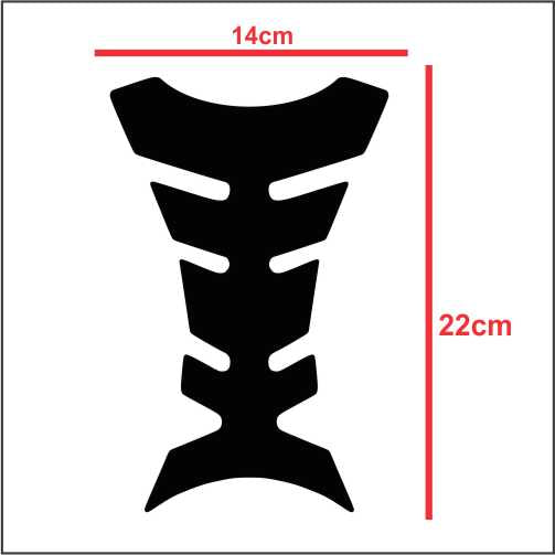 Red Bull VR 46 Universal Motorcycle Tank Pad
