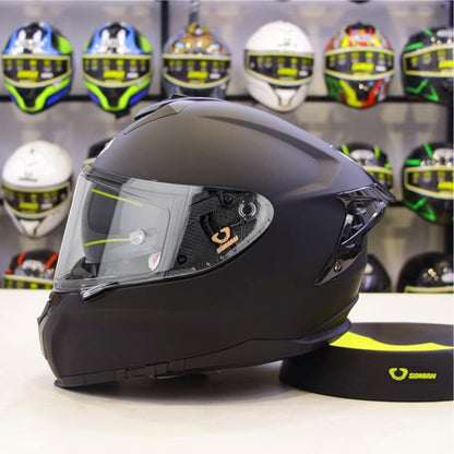 Soman full Face helmet Matt Black