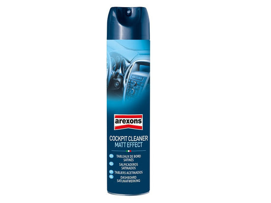 Arexons Cockpit Cleaner Matt Effect Spray – anti-dust dashboard cleaner for a non-greasy, matte finish on car interiors