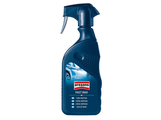 Arexons Fast Carnauba Wax – premium spray wax with natural carnauba for deep gloss, water repellency, and paint protection.