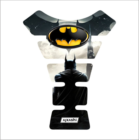 Batman fuel tank pad for motorcycles – high-quality protector featuring the legendary Bat symbol.