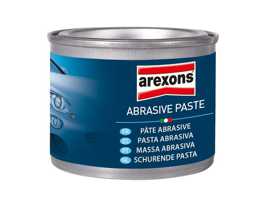 Arexons Abrasive Paste for cars, ideal for removing scratches, oxidation, and surface imperfections while restoring paintwork to a smooth, glossy finish.