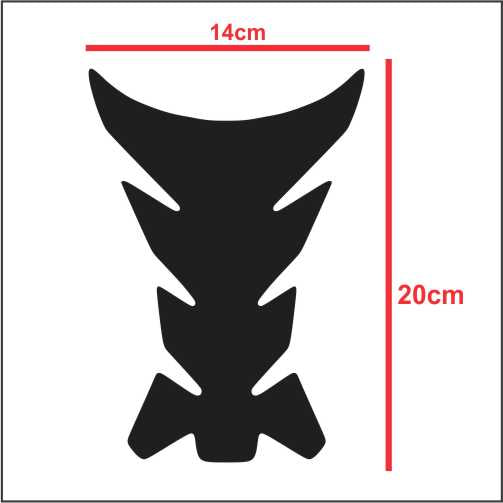 R1 Universal Motorcycle Tank Pad