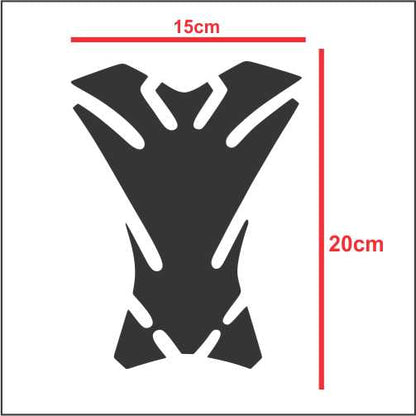 Dead Skull Universal Motorcycle Tank Pad Decal