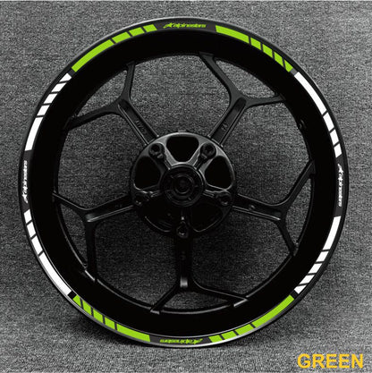 Upgrade your motorcycle with Alpinestars wheel stickers – sleek and sporty design