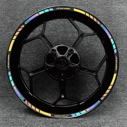 Upgrade your motorcycle with Alpinestars wheel stickers – sleek and sporty design