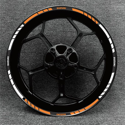 Suzuki Motorcycle Wheel Stickers