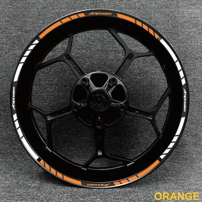 Upgrade your motorcycle with Alpinestars wheel stickers – sleek and sporty design