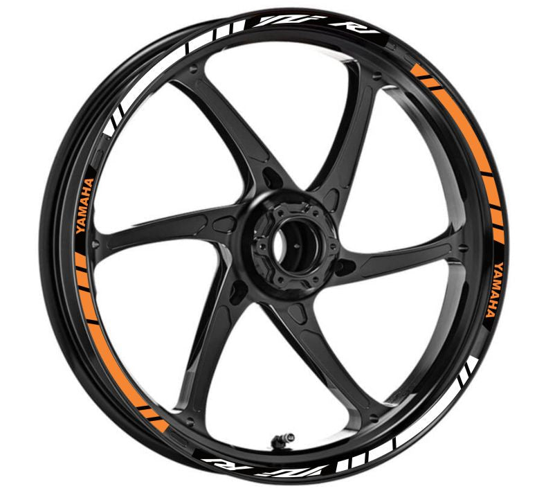 Yamaha R1 wheel stickers – weatherproof, easy-to-apply, and available in 6 colors