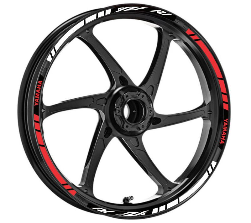 Yamaha R1 wheel stickers – weatherproof, easy-to-apply, and available in 6 colors