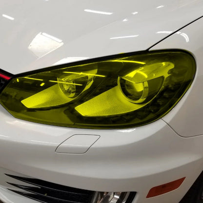 yellow headlight tint roll
